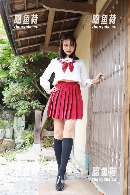 MyGirl美媛馆 - 写真想象：Ellie艾栗栗在校园的一角出没