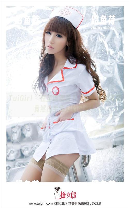 TuiGirl - 在圣诞测验下，赵惟依的写真竟然出乎意料的可爱！