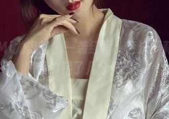 YouMi尤蜜荟 - 一袭红裙，合法萝莉的美图里偷藏了几分俏皮？