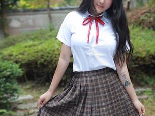 模范学院 - 萌琪琪Irene黑色写真集，下载的冲动实在难挡！
