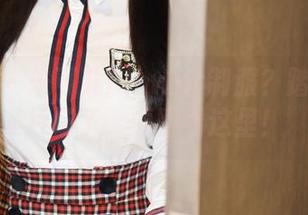 美媛馆 - 朱可儿Flower制服？踏马跑错片场了，原图看这里！