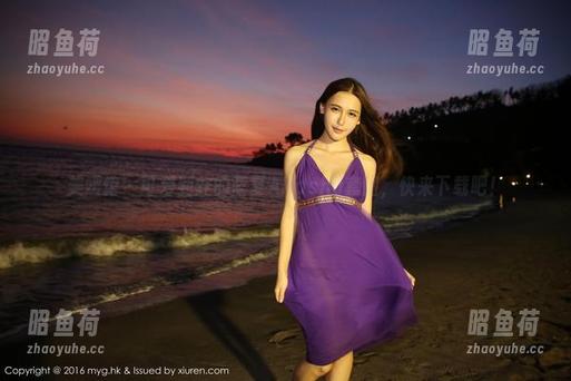 美媛馆 - 可爱到炸的蓝夏Akasha套图，快来下载吧！